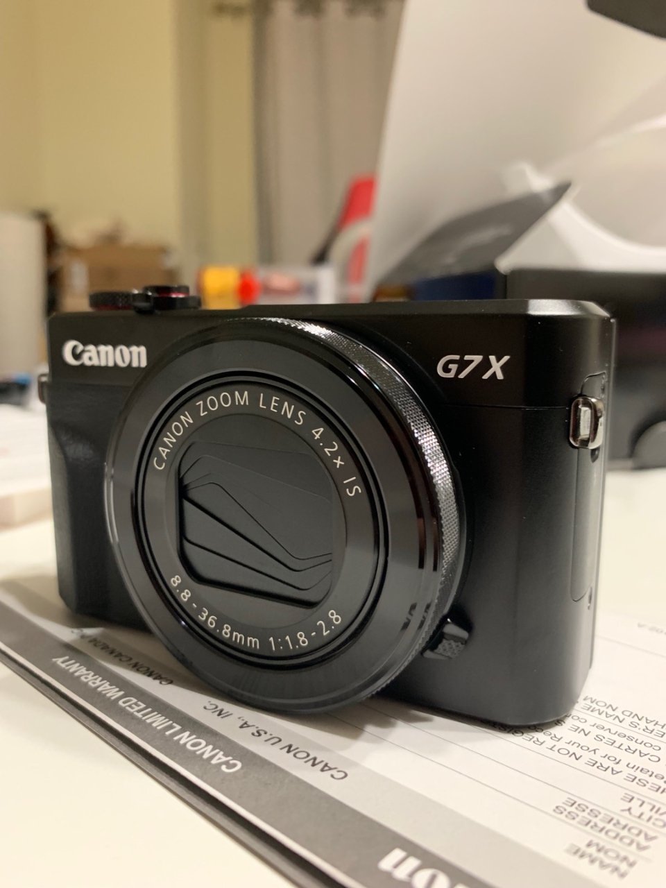 Canon PowerShot G7X Mark III 20.1MP 4K Digital Camera Vlogger Bundle  (Black) with 4.2X Optical Zoom Lens 24-100mm f/1.8-2.8 Black 3637C001 with  64GB