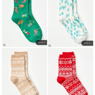 $6买了10双圣诞袜子 🧦...