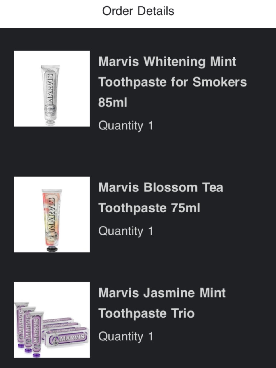 Marvis 玛尔斯,口腔,牙膏