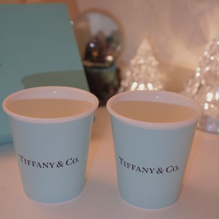 收到朋友送的圣诞礼物 Tiffany蓝 ...