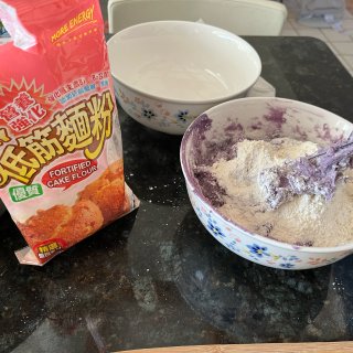 辅食黑暗料理记录| 紫薯芋头馒头...