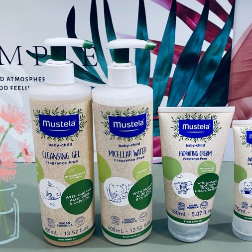 来自法国妙思乐有机婴幼儿洗护用品❥给肌肤爱的呵护～