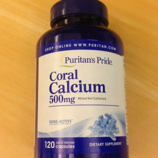 Puritan's 珊瑚钙