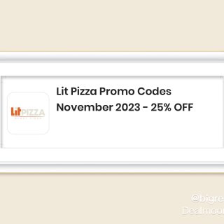十一月好价：Lit pizza ...