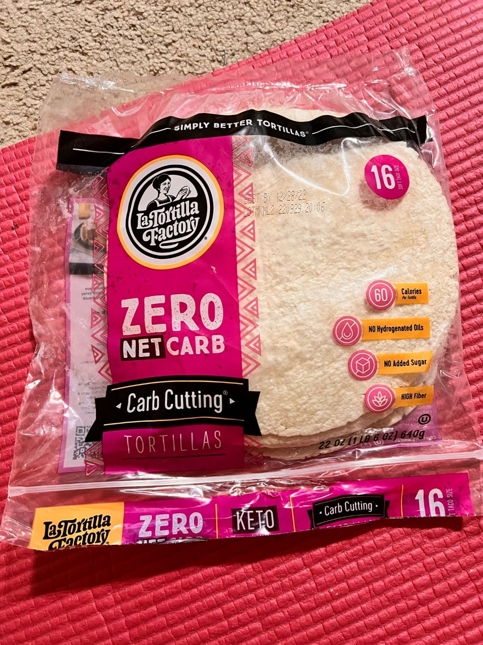 Carb Cutting Zero Net Carb Tortillas • La Tortilla Factory