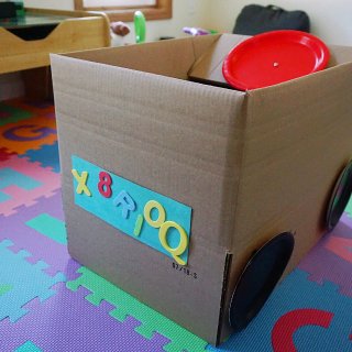 纸箱📦月饼盒DIY，手残党老母亲尽力了...