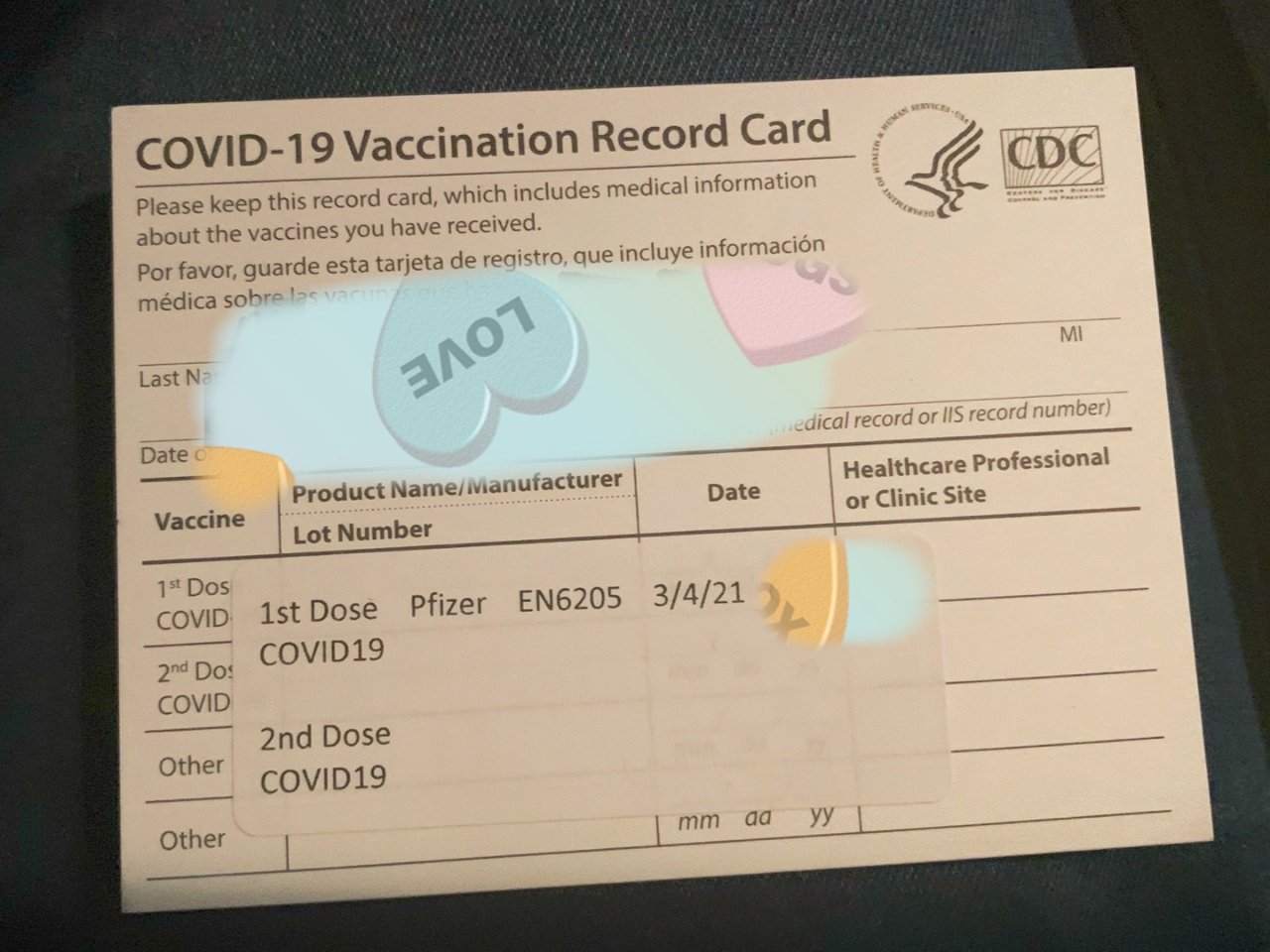 坐标加州湾区: 我打了第一针疫苗啦！...