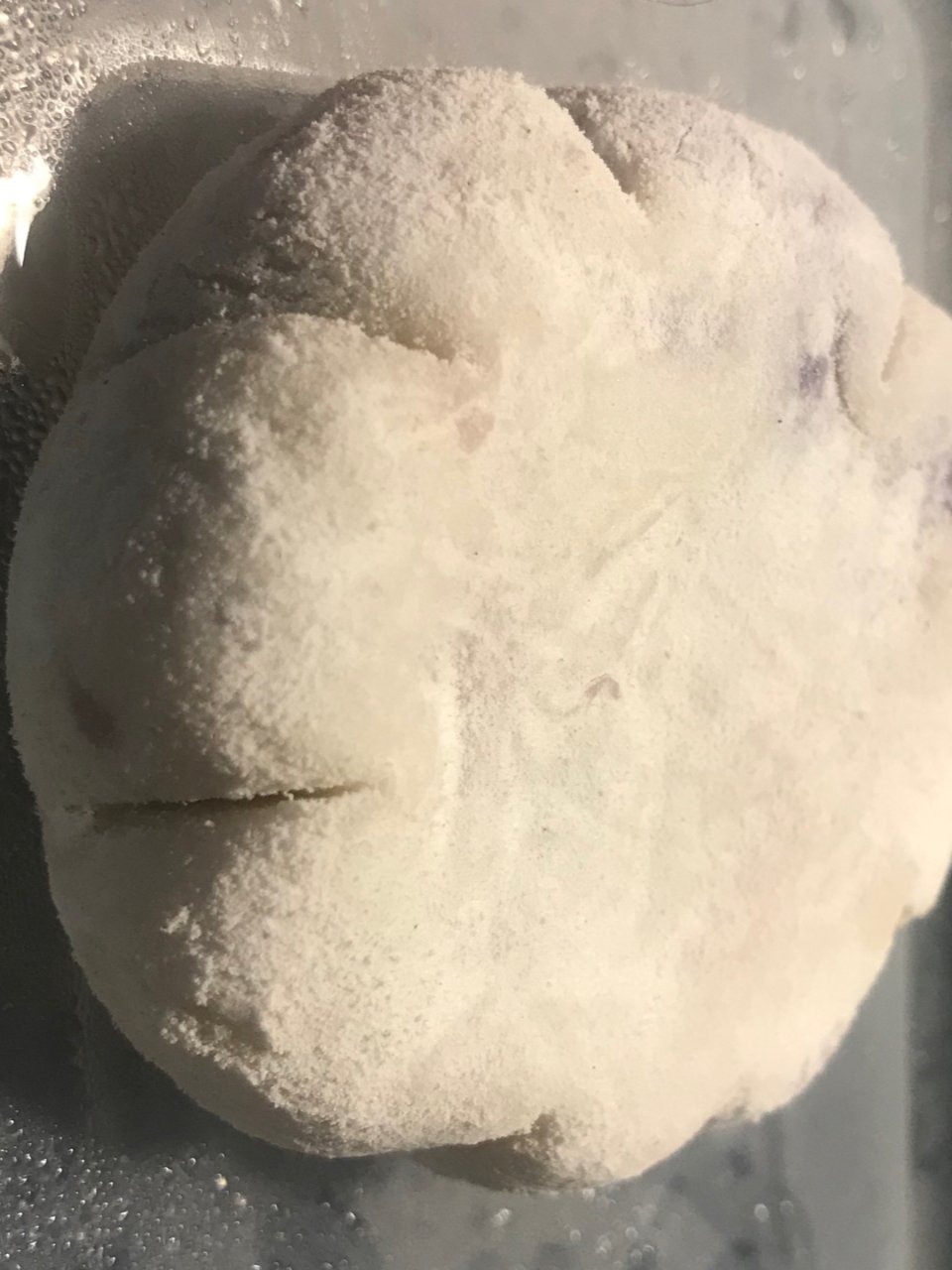 冰皮紫薯饼
