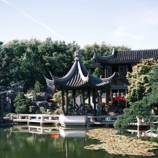Portland,Lan Su Chinese Garden