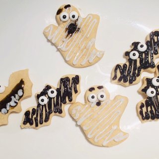 万圣节🎃 | DIY小蝙蝠/小幽灵饼干...