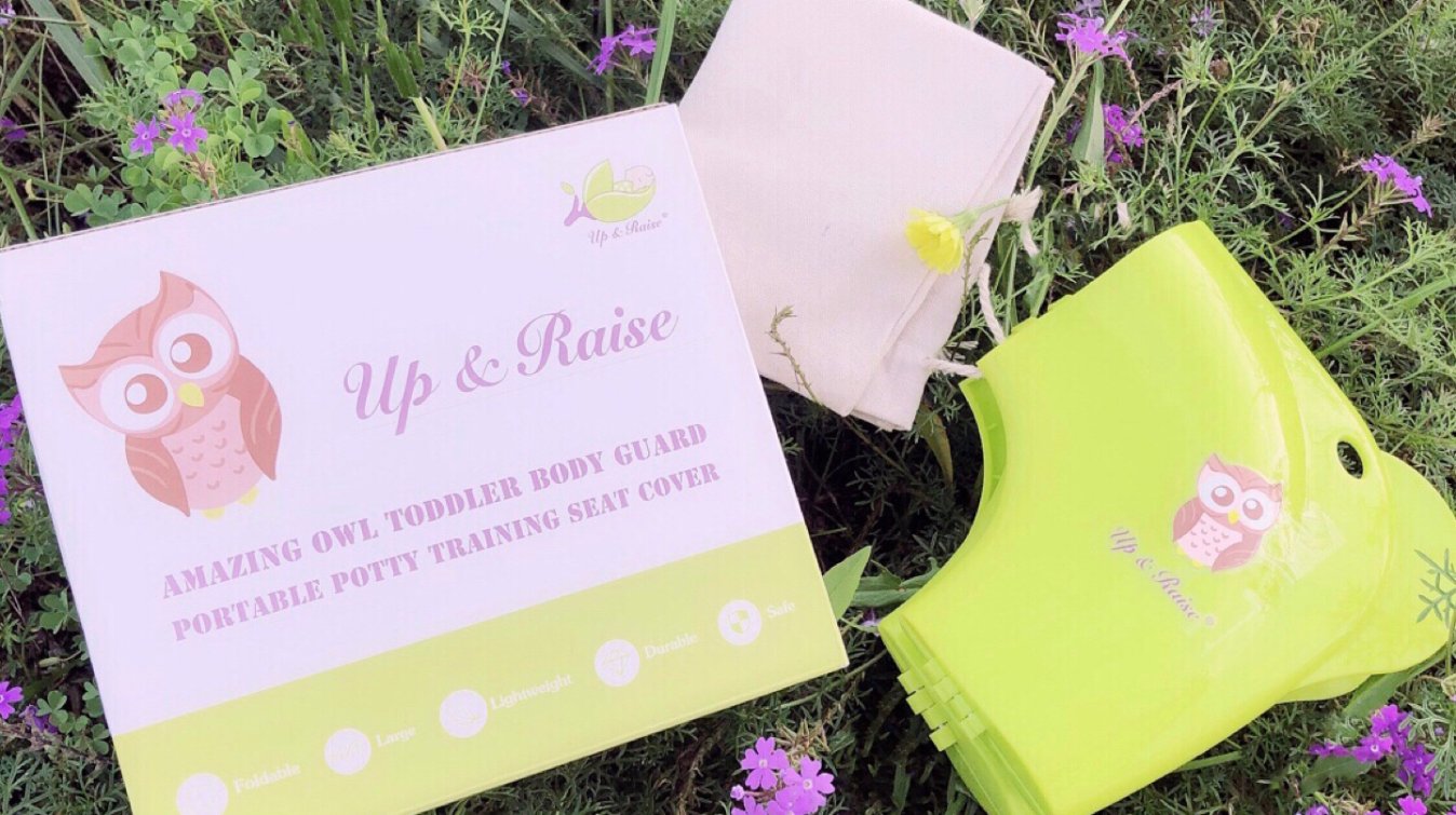 微众测/ Up & Raise天使宝宝用品～便携折叠马桶坐垫
