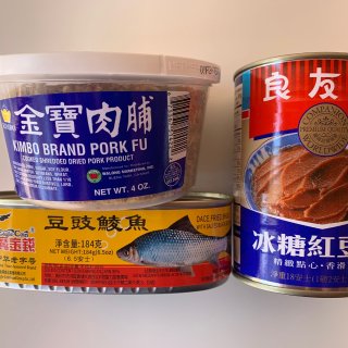 台湾良友牌 冰糖红豆沙 510g - 亚米网,鹰金钱 豆豉鲮鱼 184g