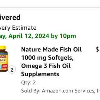 Amazon好物｜fish oil...