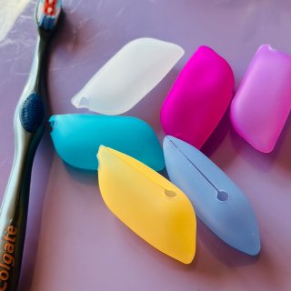 V-TOP Silicone Toothbrush Case Covers Pack of 6, Great for Home and Outdoor : Everything Else,Amazon 亚马逊