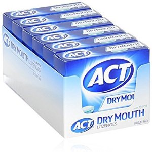 $14.25 ACT 全效护理干口含片, 18 Count *6