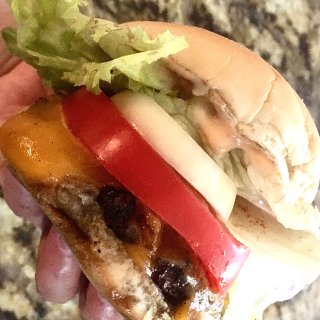 可以媲美burger king的自制汉堡...
