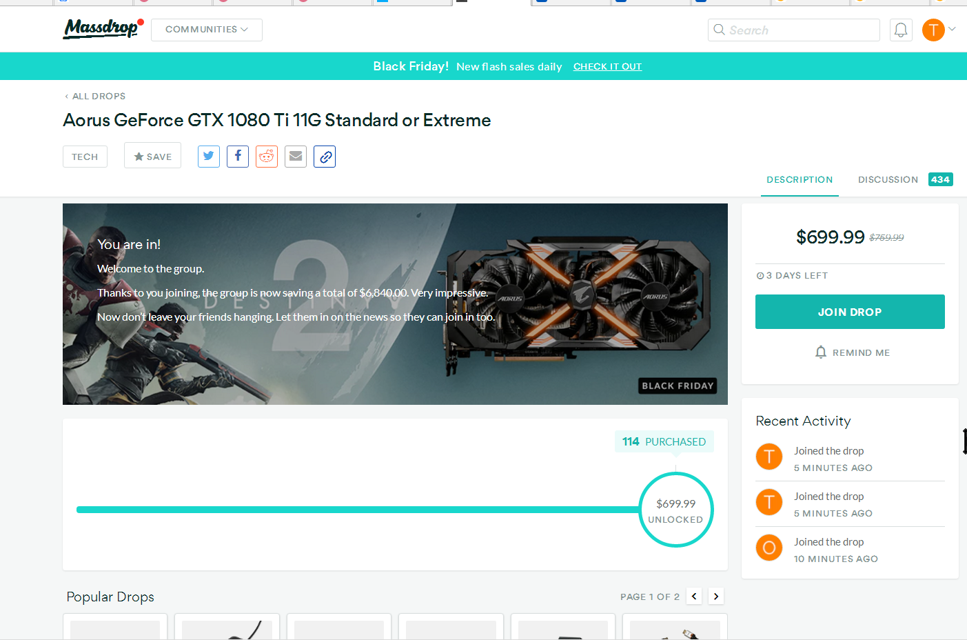 技嘉 Aorus GeForce GTX 1080 Ti 11G Standard or Extreme