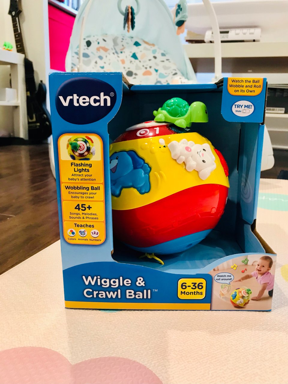 vetch的小球球和方向盘玩具...