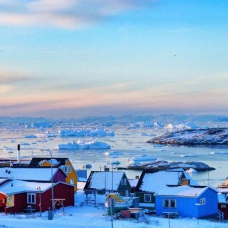 🌈挑战 格陵兰的彩色小房子...