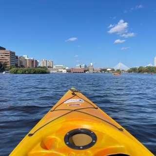 Kayak看波士顿城市🏙️天际线...