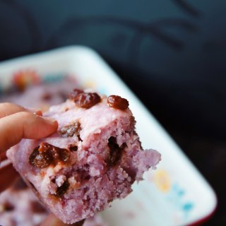 【紫薯发糕，无油低糖，夫复何求？】...