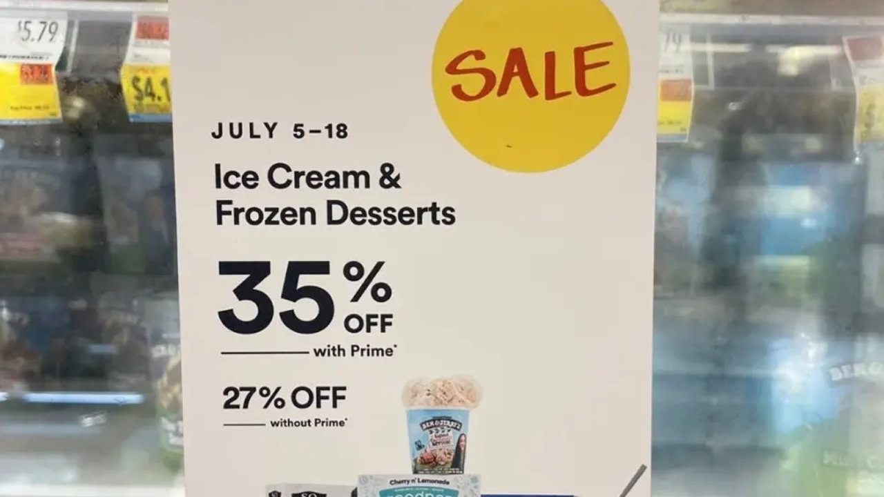 Whole foods ice cream 减价！