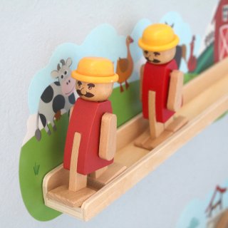 🧸Oribel墙贴木质玩具👶🏻打造超可爱...