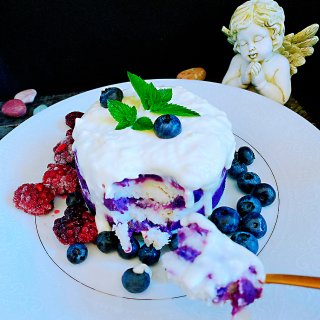 💟紫薯山药小蛋糕💟...