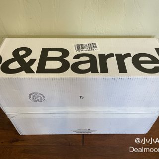 Crate & Barrel 新书包开箱...