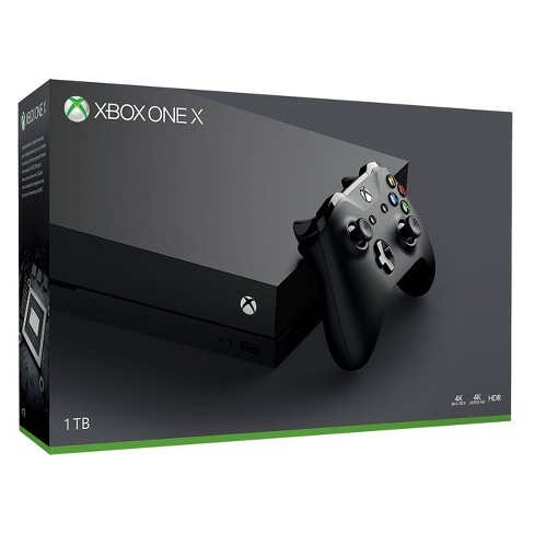 Microsoft Xbox One X 1TB 游戏主机