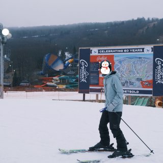 滑雪啦～宾州Camelback Ski ...