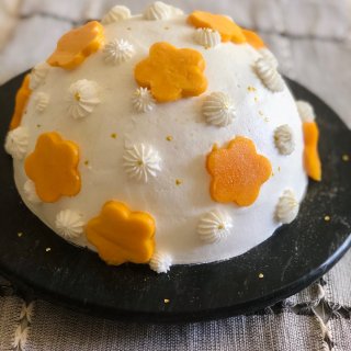 芒果炸蛋蛋糕