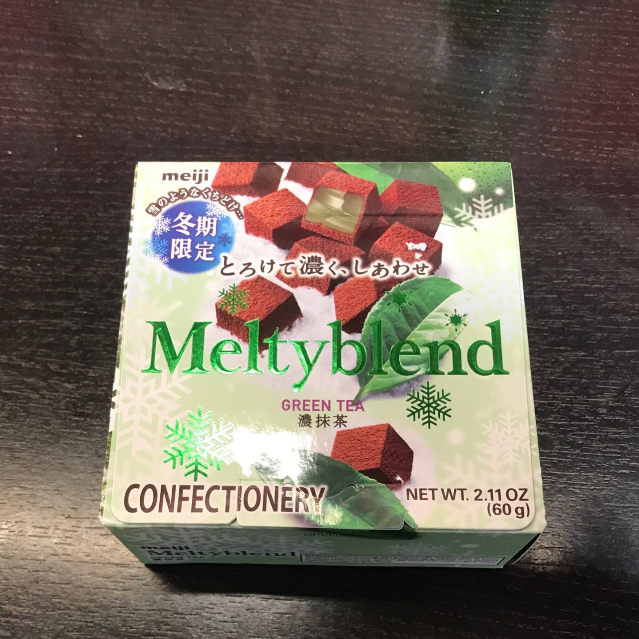 Meiji 抹茶味巧克力...