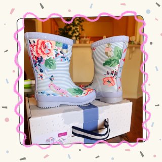 Baby tall null Printed Rain Boots , Size US Baby 5 | Joules US