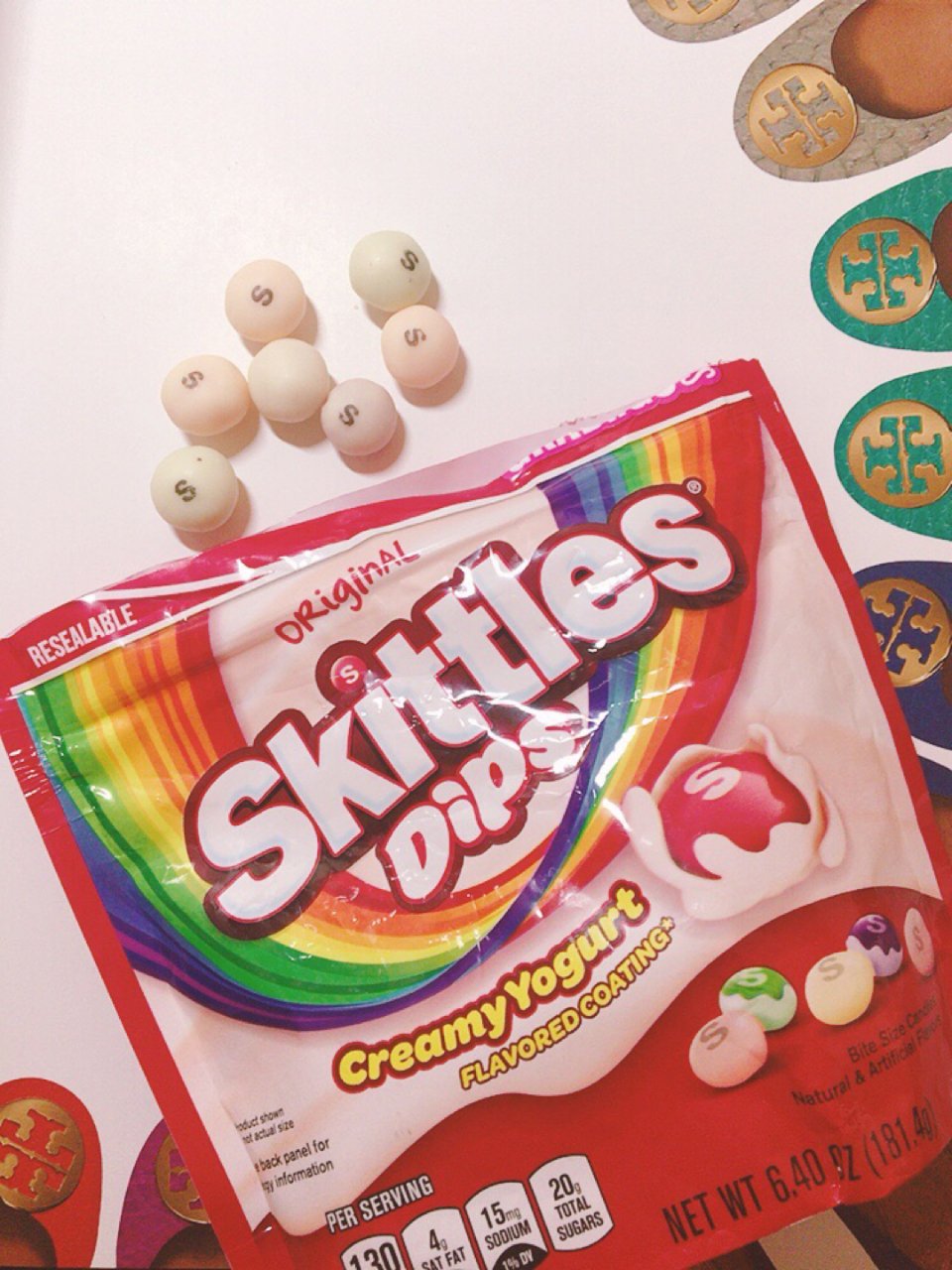 Skittles彩虹糖🌈Creamy Y...