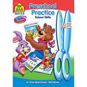 Preschool Practice Scissor Skills Workbook Ages 3-5
