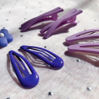 💜➿ 紫色系的小发夹 ➿💜...