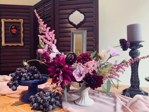 花藝技能提升，溫哥華最美花藝工作室。。