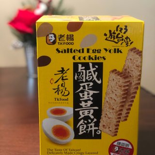 Costco零食-老杨咸蛋黄饼...