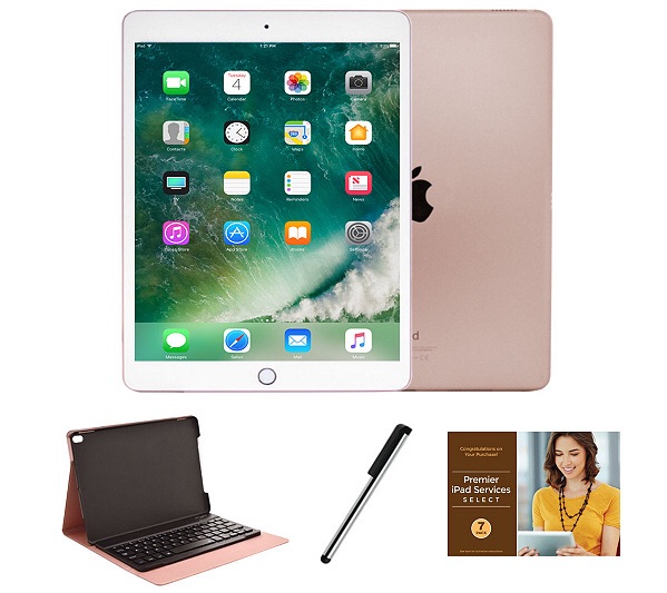 Apple iPad Pro 10.5" 64GB Wi-Fi Tablet with Software and Accessories — QVC.com iPad Pro 64GB平板电脑