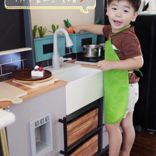大兒子的3歲生日禮物🎁 廚房辦家家...