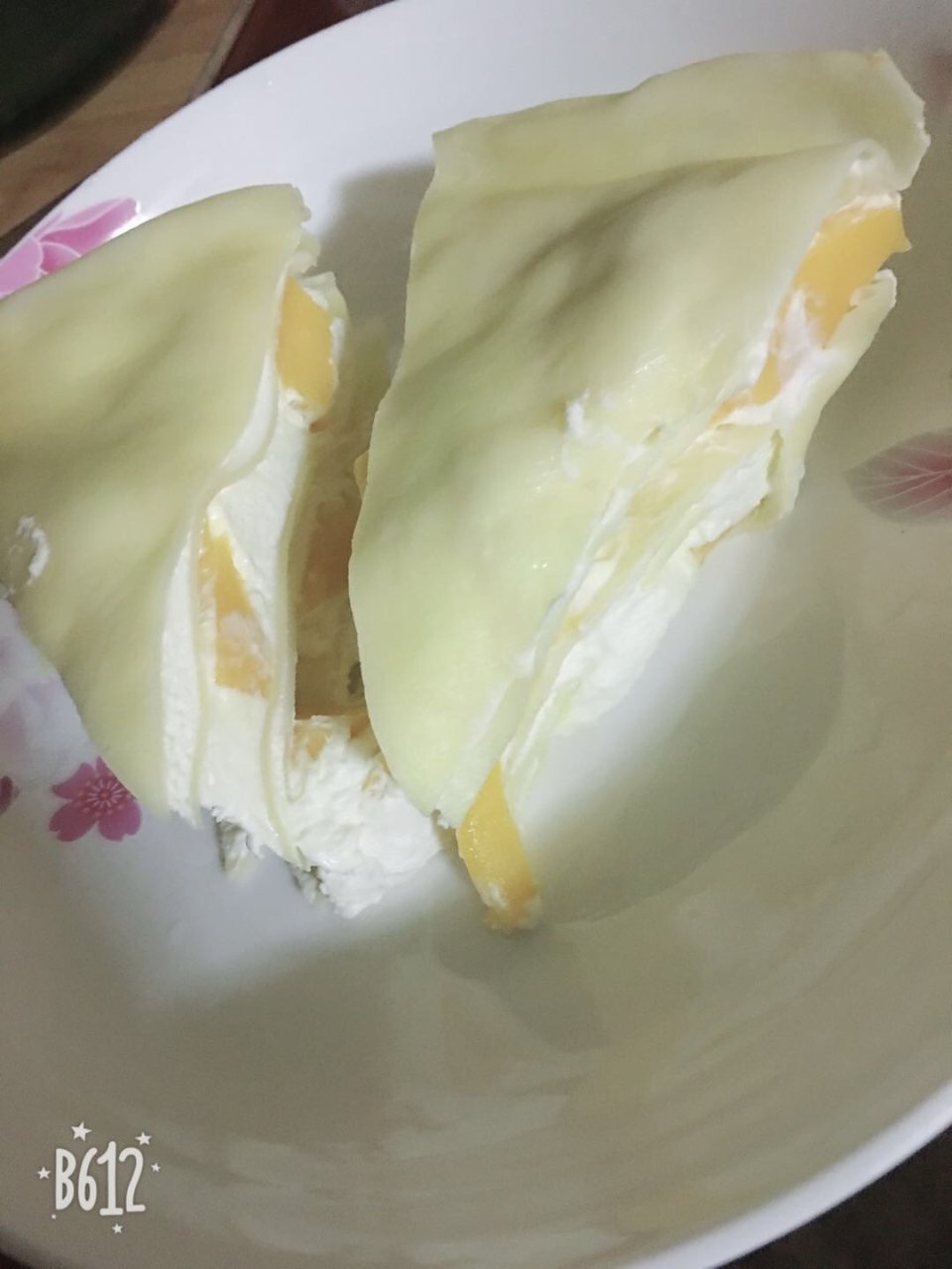 芒果控,芒果千层蛋糕,奶油夹心