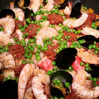 家喻户晓的西班牙paella海鲜烩饭✨✨...