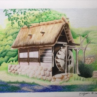 【2020】9⃣️学画画之小木屋...