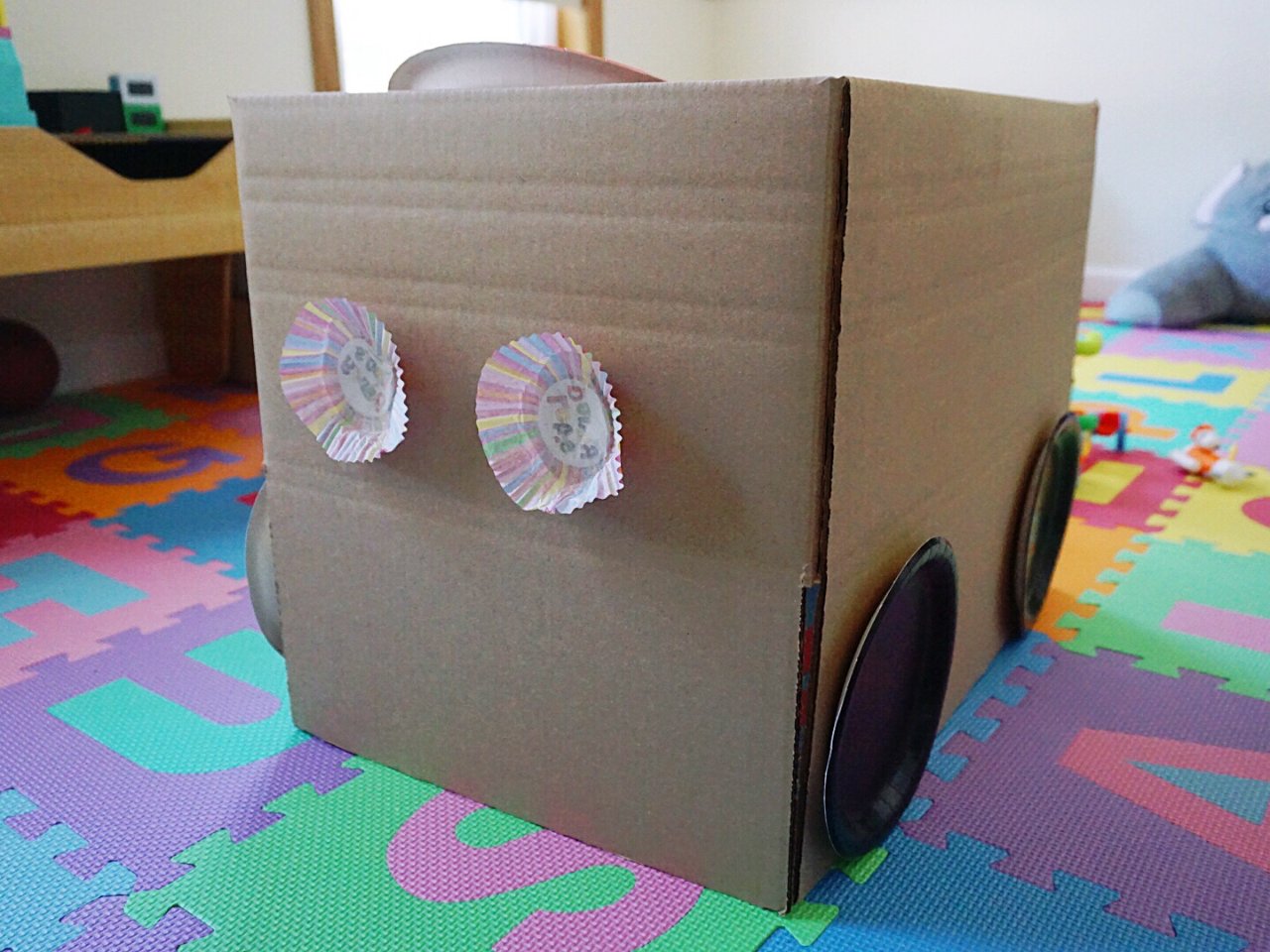 纸箱📦月饼盒DIY，手残党老母亲尽力了...