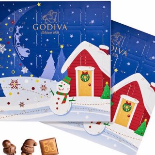 Godiva圣诞倒数日历巧克力...