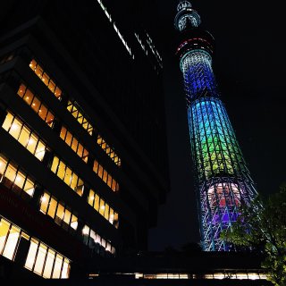 #2-3. 東遊記——東京晴空塔頂樓的晚...