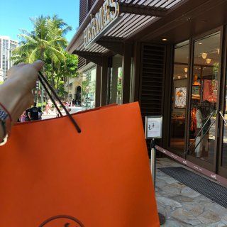 夏威夷收获橙色盒子的快乐—入坑爱马仕...