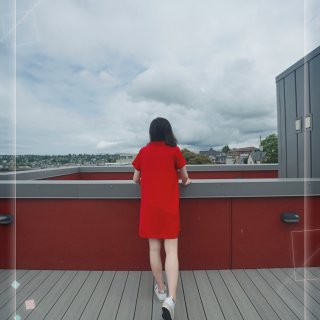 Zara小红裙