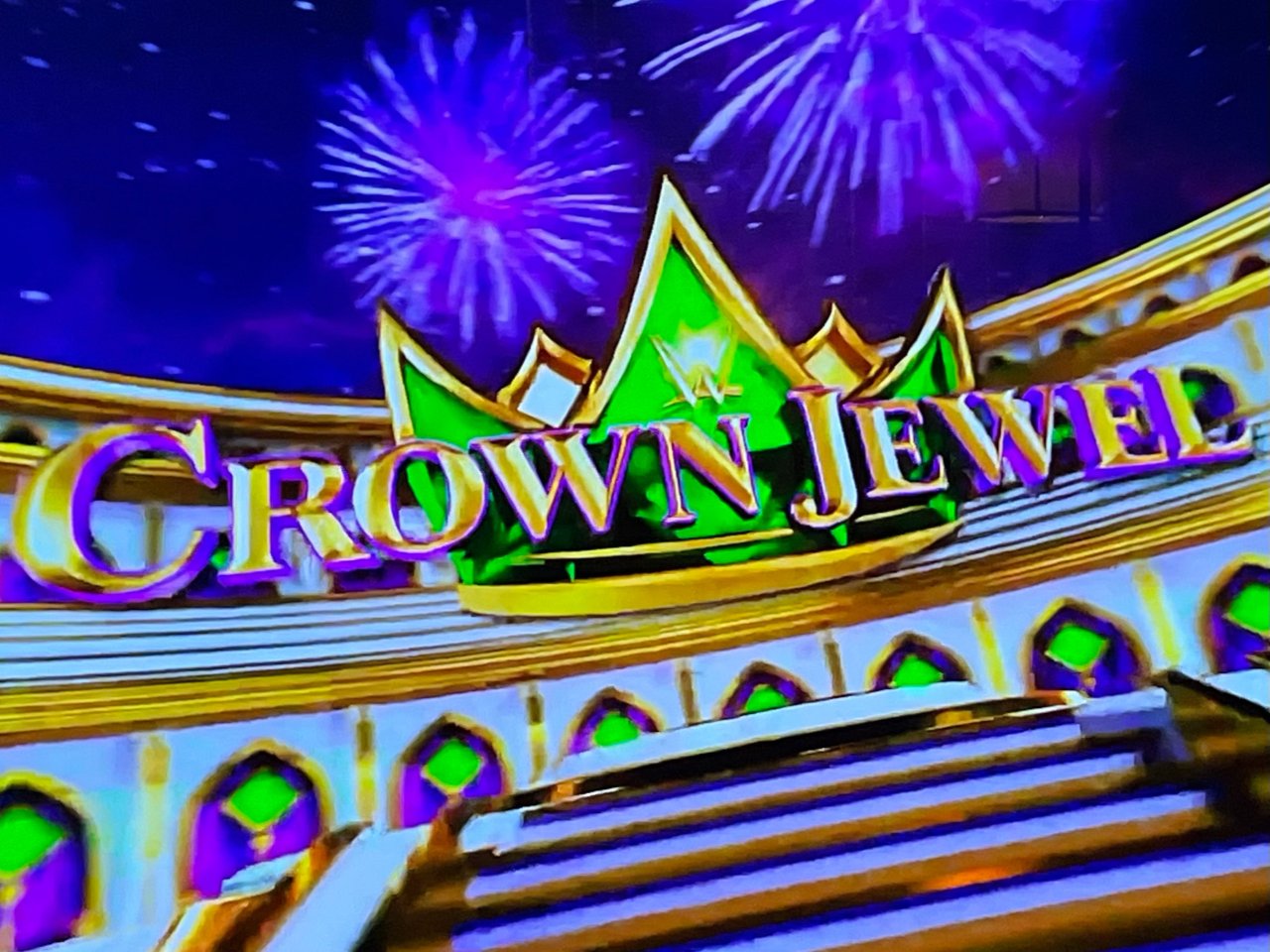 WWE｜跟猫看Crown Jewel！...